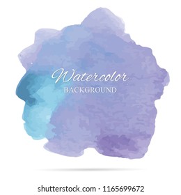 beautiful abstract watercolor art hand paint on white background,brush textures for logo.There is a place for text.Perfect stroke design for headline.luxury boutique Illustrations.