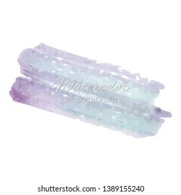 beautiful abstract watercolor art hand paint on white background,brush textures for logo.There is a place for text.Perfect stroke design for headline.luxury boutique Illustrations.