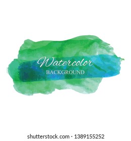 beautiful abstract watercolor art hand paint on white background,brush textures for logo.There is a place for text.Perfect stroke design for headline.luxury boutique Illustrations.
