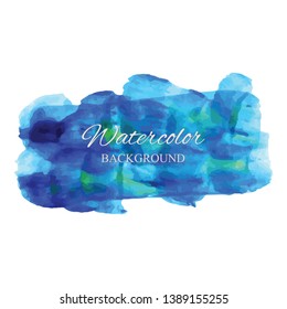 beautiful abstract watercolor art hand paint on white background,brush textures for logo.There is a place for text.Perfect stroke design for headline.luxury boutique Illustrations.