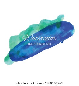 beautiful abstract watercolor art hand paint on white background,brush textures for logo.There is a place for text.Perfect stroke design for headline.luxury boutique Illustrations.