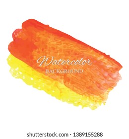 beautiful abstract watercolor art hand paint on white background,brush textures for logo.There is a place for text.Perfect stroke design for headline.luxury boutique Illustrations.