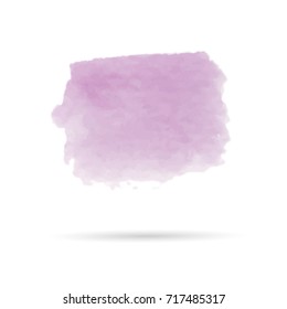 beautiful abstract watercolor art hand paint on white background,Watercolor background for logo.