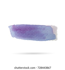 Beautiful abstract watercolor art hand paint on white background,Watercolor background for logo.