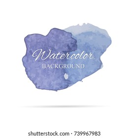 beautiful abstract watercolor art hand paint on white background,brush textures for logo.There is a place for text.Perfect stroke design for headline.luxury boutique Illustrations.