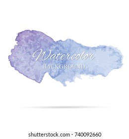 beautiful abstract watercolor art hand paint on white background,brush textures for logo.There is a place for text.Perfect stroke design for headline.luxury boutique Illustrations.