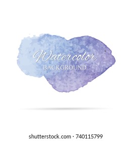 beautiful abstract watercolor art hand paint on white background,brush textures for logo.There is a place for text.Perfect stroke design for headline.luxury boutique Illustrations.