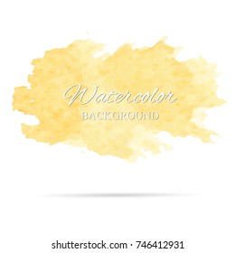 beautiful abstract watercolor art hand paint on white background,brush textures for logo.There is a place for text.Perfect stroke design for headline.luxury boutique Illustrations.