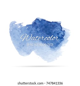 beautiful abstract watercolor art hand paint on white background,brush textures for logo.There is a place for text.Perfect stroke design for headline.luxury boutique Illustrations.