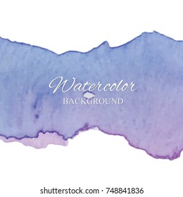 beautiful abstract watercolor art hand paint on white background,brush textures for logo.There is a place for text.Perfect stroke design for headline.luxury boutique Illustrations.