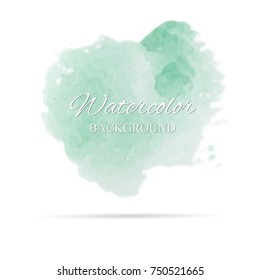 beautiful abstract watercolor art hand paint on white background,brush textures for logo.There is a place for text.Perfect stroke design for headline.luxury boutique Illustrations.