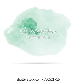 beautiful abstract watercolor art hand paint on white background,brush textures for logo.There is a place for text.Perfect stroke design for headline.luxury boutique Illustrations.