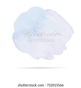 beautiful abstract watercolor art hand paint on white background,brush textures for logo.There is a place for text.Perfect stroke design for headline.luxury boutique Illustrations.