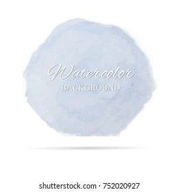 beautiful abstract watercolor art hand paint on white background,brush textures for logo.There is a place for text.Perfect stroke design for headline.luxury boutique Illustrations.