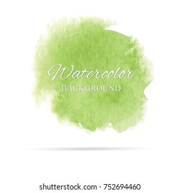 beautiful abstract watercolor art hand paint on white background,brush textures for logo.There is a place for text.Perfect stroke design for headline.luxury boutique Illustrations.