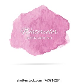 beautiful abstract watercolor art hand paint on white background,brush textures for logo.There is a place for text.Perfect stroke design for headline.luxury boutique Illustrations.
