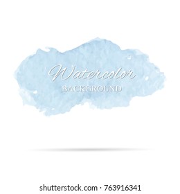 beautiful abstract watercolor art hand paint on white background,brush textures for logo.There is a place for text.Perfect stroke design for headline.luxury boutique Illustrations.
