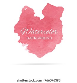 beautiful abstract watercolor art hand paint on white background,brush textures for logo.There is a place for text.Perfect stroke design for headline.luxury boutique Illustrations.