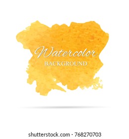 beautiful abstract watercolor art hand paint on white background,brush textures for logo.There is a place for text.Perfect stroke design for headline.luxury boutique Illustrations.