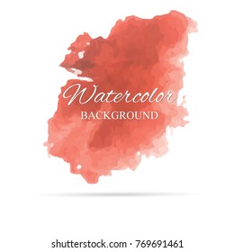 beautiful abstract watercolor art hand paint on white background,brush textures for logo.There is a place for text.Perfect stroke design for headline.luxury boutique Illustrations.