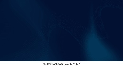 Fondo abstracto hermoso de la tecnología de la onda con el concepto corporativo del efecto digital de la luz azul