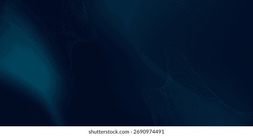 Fondo abstracto hermoso de la tecnología de la onda con el concepto corporativo del efecto digital de la luz azul