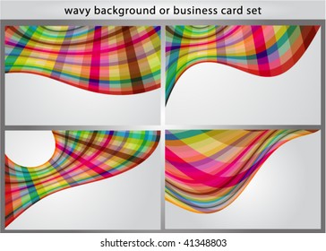 beautiful abstract wavy background design