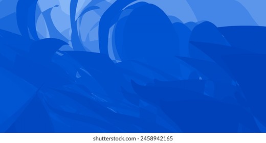 Beautiful abstraction of liquid paints in slow blending flow mixing together gently