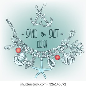 beautiful accessory in a nautical style