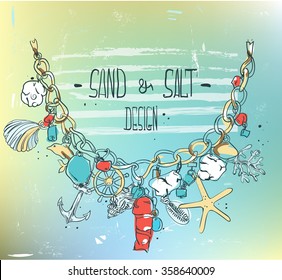 beautiful accessory in a nautical style
