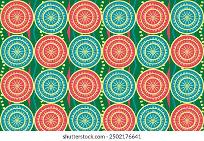 beautiful African ethnic graphic which is in Africa style and gives tribal vibe this colorful wallpaper can be wallpaper background backdrop and for textile industry fabric print and home decoration