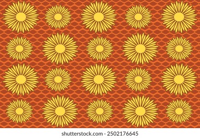 hermoso gráfico étnico africano que está en estilo africano y le da un ambiente tribal, este Fondo de pantalla colorido puede ser un fondo de Fondo de pantalla y para la industria textil, impresión de telas y decoración del hogar