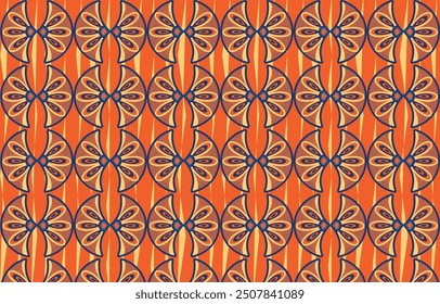 hermoso gráfico étnico africano que está en estilo africano y le da un ambiente tribal, este Fondo de pantalla colorido puede ser un fondo de Fondo de pantalla y para la industria textil, impresión de telas y decoración del hogar