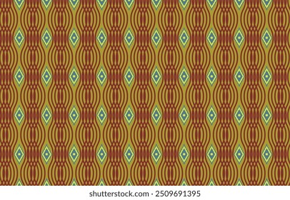 hermoso gráfico étnico africano que está en estilo africano y le da un ambiente tribal, este Fondo de pantalla colorido puede ser un fondo de Fondo de pantalla y para la industria textil, impresión de telas y decoración del hogar