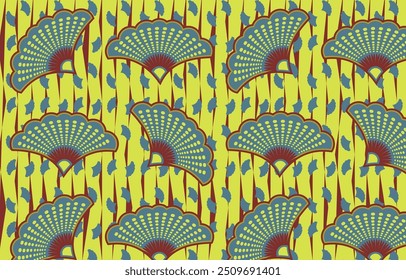 hermoso gráfico étnico africano que está en estilo africano y le da un ambiente tribal, este Fondo de pantalla colorido puede ser un fondo de Fondo de pantalla y para la industria textil, impresión de telas y decoración del hogar