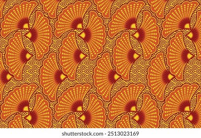 hermoso gráfico étnico africano que está en estilo africano y le da un ambiente tribal, este Fondo de pantalla colorido puede ser un fondo de Fondo de pantalla y para la industria textil, impresión de telas y decoración del hogar