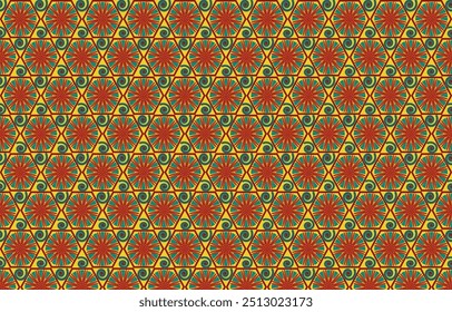 hermoso gráfico étnico africano que está en estilo africano y le da un ambiente tribal, este Fondo de pantalla colorido puede ser un fondo de Fondo de pantalla y para la industria textil, impresión de telas y decoración del hogar