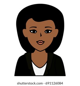 beautiful african woman avatar character