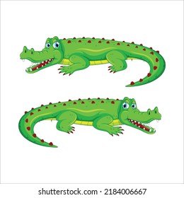 beautiful Alligator illustration by illustrator