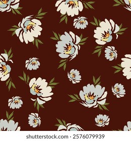 Beautiful allover designs floral pattern designs for digital print