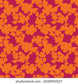 Hermosos diseños de patrones florales para impresión digital