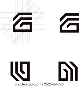 beautiful and amazing abstract logo design 