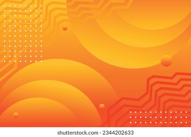Schöner, orangefarbener abstrakter Hintergrund. Gelber neutraler Hintergrund für Präsentationsdesign. Goldene Basis für Website, Druck, Basis für Banner, Wallpaper, Visitenkarten, Broschüren, Banner, Kalender, Grafik 