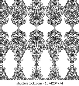 beautiful ancient Indian seamless pattern