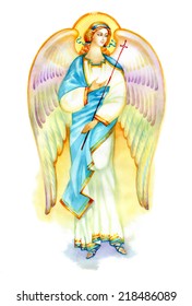 Beautiful Angel Wings Vector Illustration Stock Vector (royalty Free 