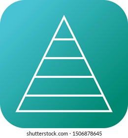 Beautiful Angle vector line icon