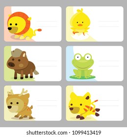 beautiful animal name tag