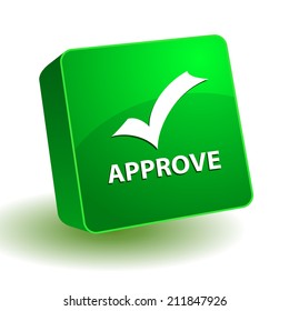 Beautiful Approve web icon