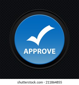 Beautiful Approve web icon