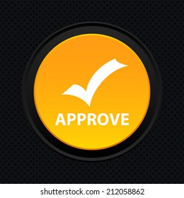 Beautiful Approve web icon